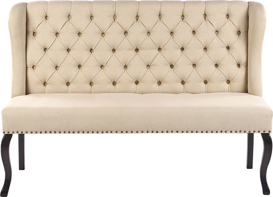 Beliani Sofa 2-osobowa bezowa TORSBY 242780 (4251682257909) Dārza mēbeles