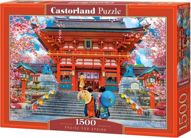 Castorland Puzzle 1500 Praise for Spring 513347 (5904438152025) puzle, puzzle