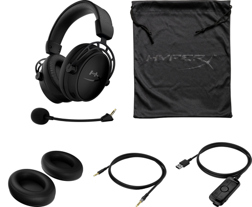 HyperX Cloud Alpha S Black HX-HSCAS-BK| WW austiņas