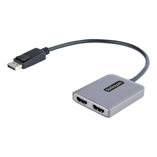 DP to Dual HDMI MST HUB, Dual HDMI 4K 60Hz, DisplayPort Multi Monitor Adapter... adapteris