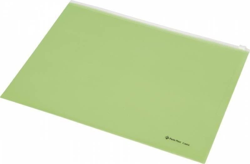 Panta Plast Koperta A4 PP na suwak C4604 zielona 508650 (5902156010153)