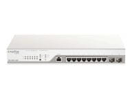 Nuclias Cloud-Managed DBS-2000-10MP - Switch - 8 x 10/100/1000 (PoE+) Rūteris