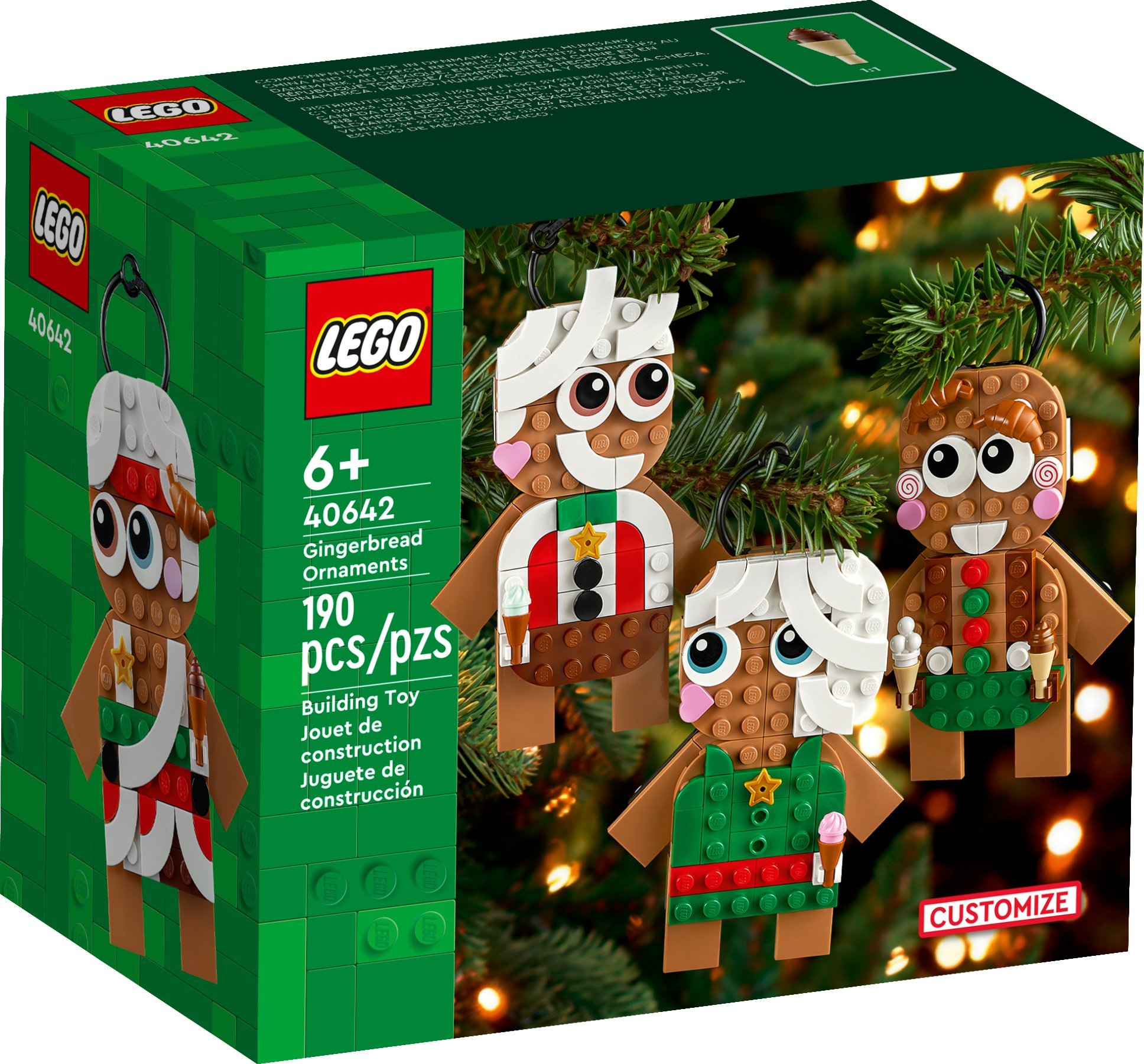 LEGO Iconic - Gingerbread Ornaments (40642) LEGO konstruktors