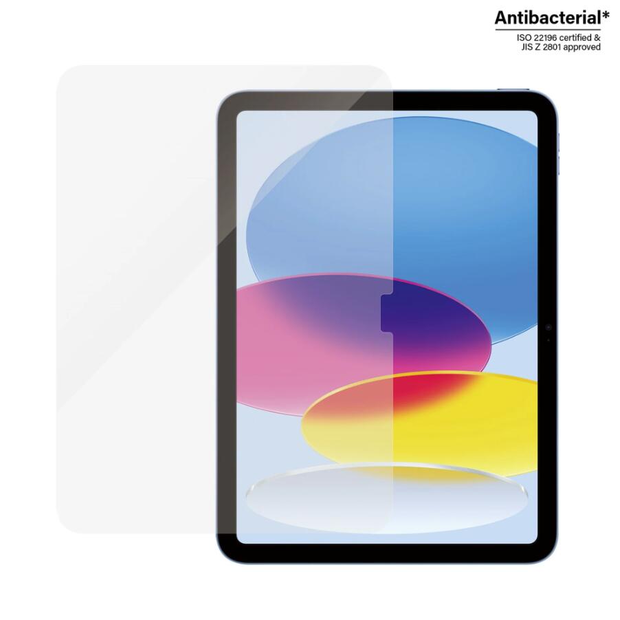 PanzerGlass Trademark  Ultra-Wide Fit - Klare Bildschirmschutzfolie fur das iPad 10. Generation, 10.9