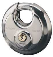 Master Lock Disc Stainless Steel 40EURD drošības sistēma