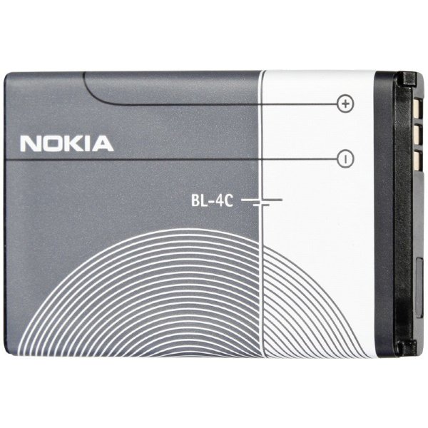 NOKIA BL-4C Original Battery for X2 6300 Li-Ion 860mAh (M-S akumulators, baterija mobilajam telefonam