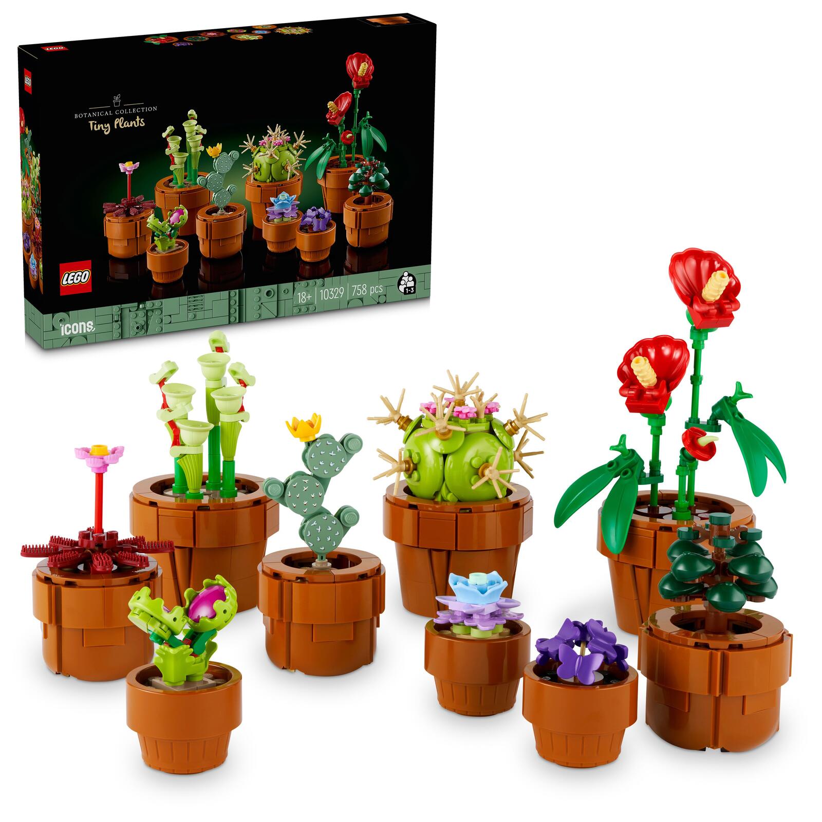 LEGO Registered  Icons Botanicals Collection Mini Pflanzen 10329 10329 (5702017567570) LEGO konstruktors