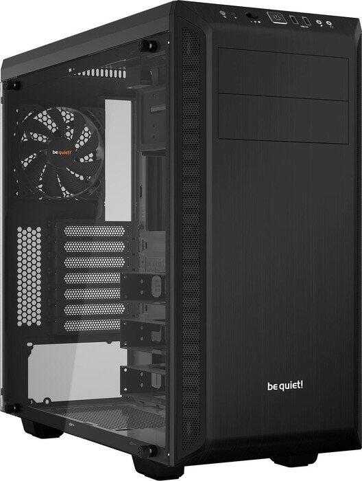 be quiet  Pure Base 600, window, black, ATX, M-ATX, mini-ITX case Datora korpuss