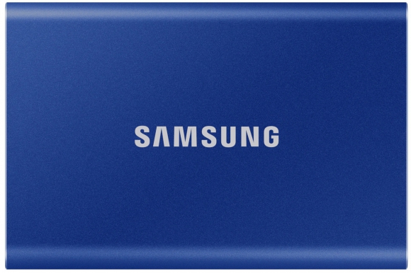 Samsung Portable SSD T7 USB 3.2 Gen2 Typ-C 2TB indigo blue Ārējais cietais disks