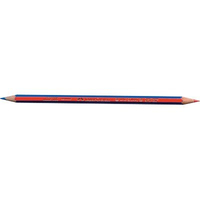 FABER-CASTELL Farbstift JANUS rot/blau