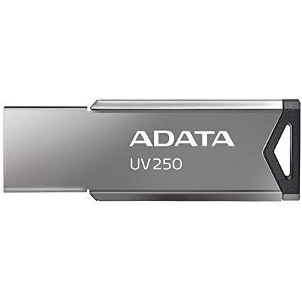 ADATA USB Flash Drive UV250 32 GB, USB 2.0, Silver USB Flash atmiņa