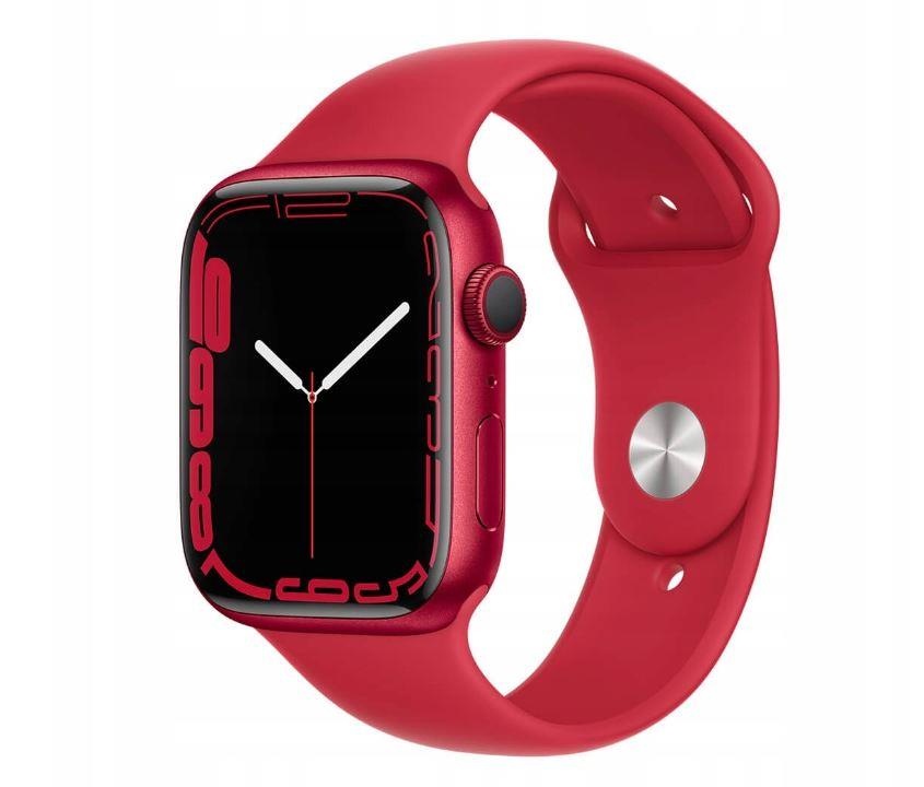 Apple Watch Series 7 45 mm OLED 4G Red GPS (satellite) Viedais pulkstenis, smartwatch