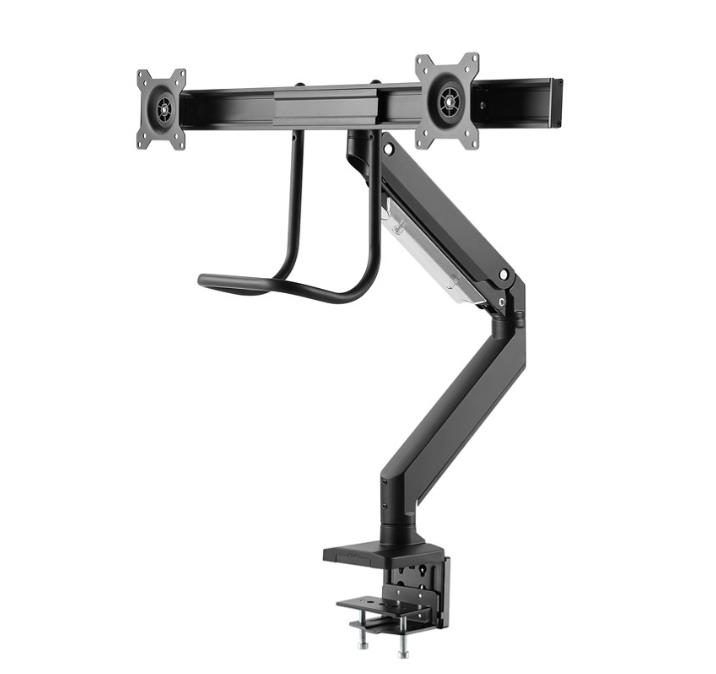 Desk mount NM-D775DXBLACK for 2 monitors