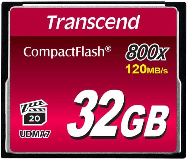 TRANSCEND CF Card  (800X) 32GB atmiņas karte