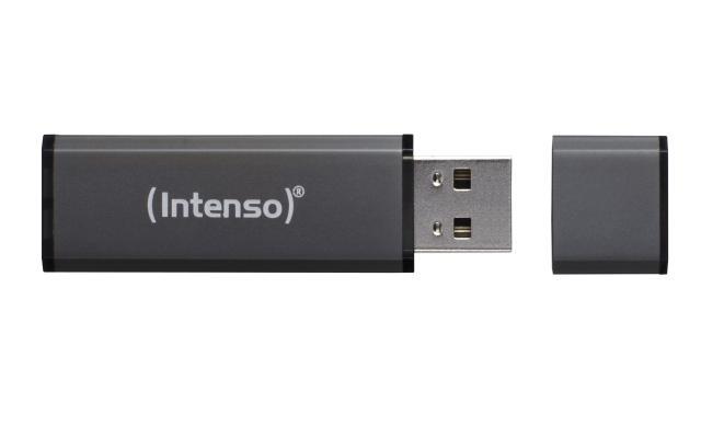 Intenso 32GB Anthracite USB 2.0 USB Flash atmiņa