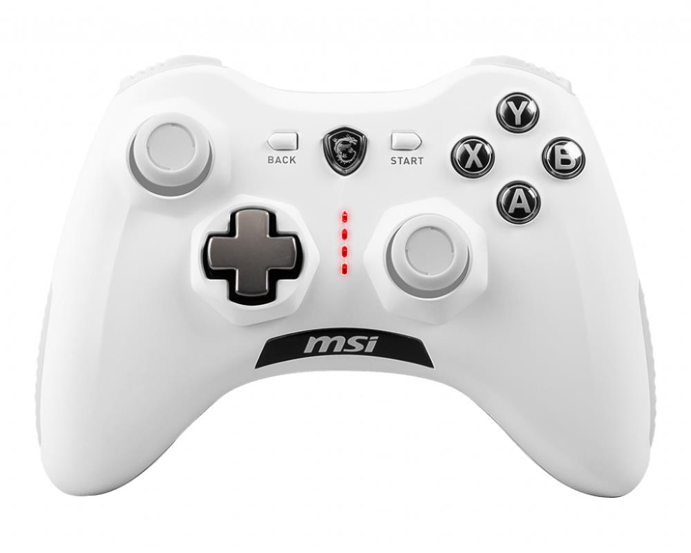 MSI Force GC30 V2 White USB 2.0 Gamepad spēļu konsoles gampad