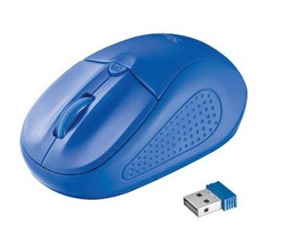 MOUSE USB OPTICAL WRL PRIMO/BLUE 20786 TRUST Datora pele
