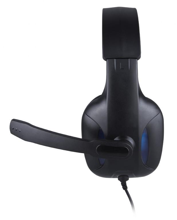Gembird Gaming headset GHS-04 with volume control, matte black austiņas