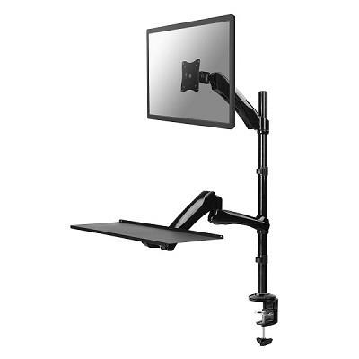 NewStar Flatscreen, Keyboard & Mouse Desk Mount (clamp) aksesuārs portatīvajiem datoriem