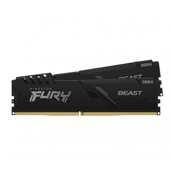 Kingston Fury Beast 32GB [2x16GB 3200MHz DDR4 CL16 DIMM] operatīvā atmiņa