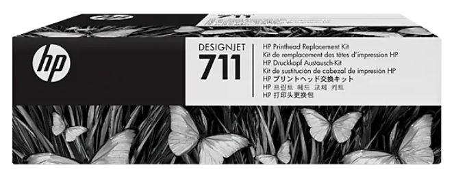 HP Printhead Replacement Kit  711 DesignJet Printhead  887111281470  rezerves daļas un aksesuāri printeriem