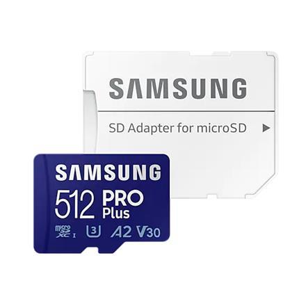 Samsung PRO Plus 512 GB MicroSDXC UHS-I Class 10 atmiņas karte