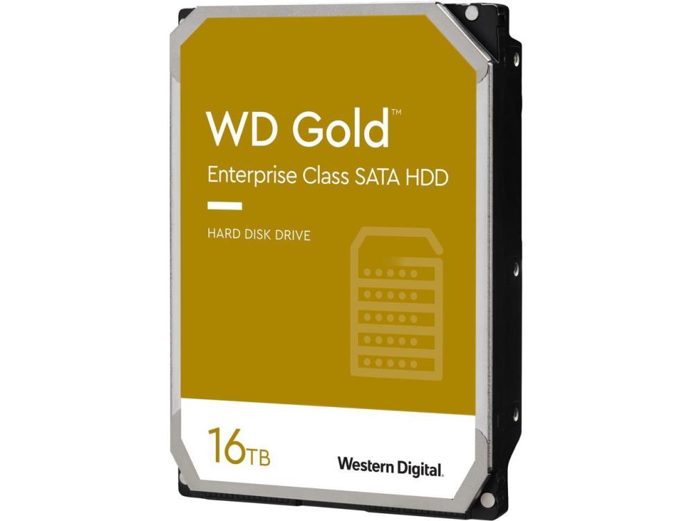 WD Gold 16TB HDD sATA 6Gb/s 512e cietais disks
