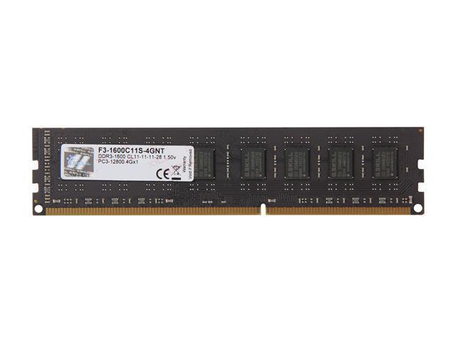 G.Skill DDR3 4GB 1600-11 NT operatīvā atmiņa