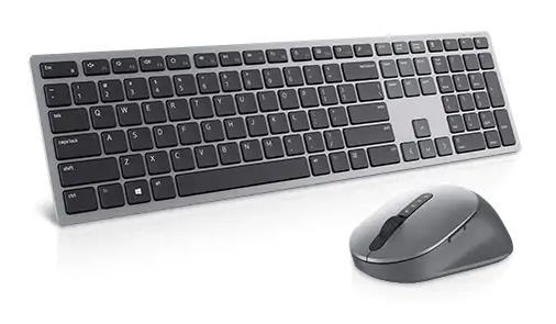 Dell Premier Multi-Device Wireless Keyboard and Mouse - KM7321W - US International (QWERTY) klaviatūra