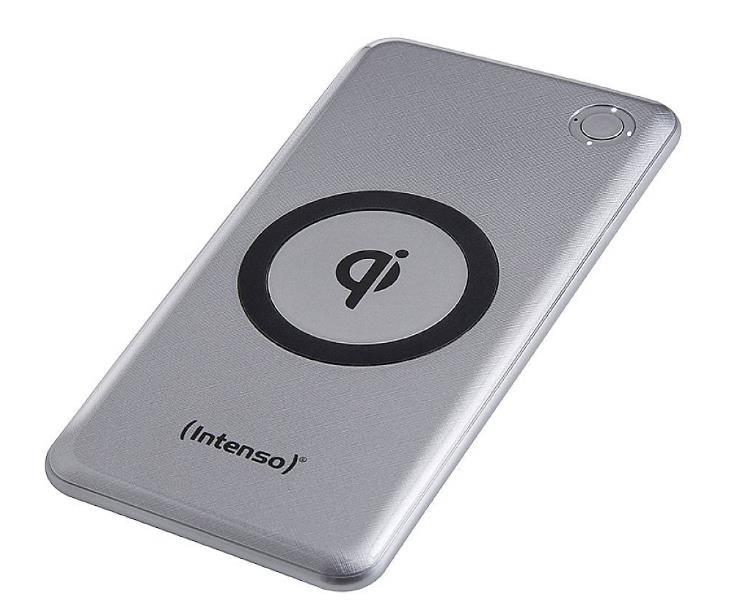 Intenso Powerbank WPD10000 silver incl. Wireless Charger Powerbank, mobilā uzlādes iekārta