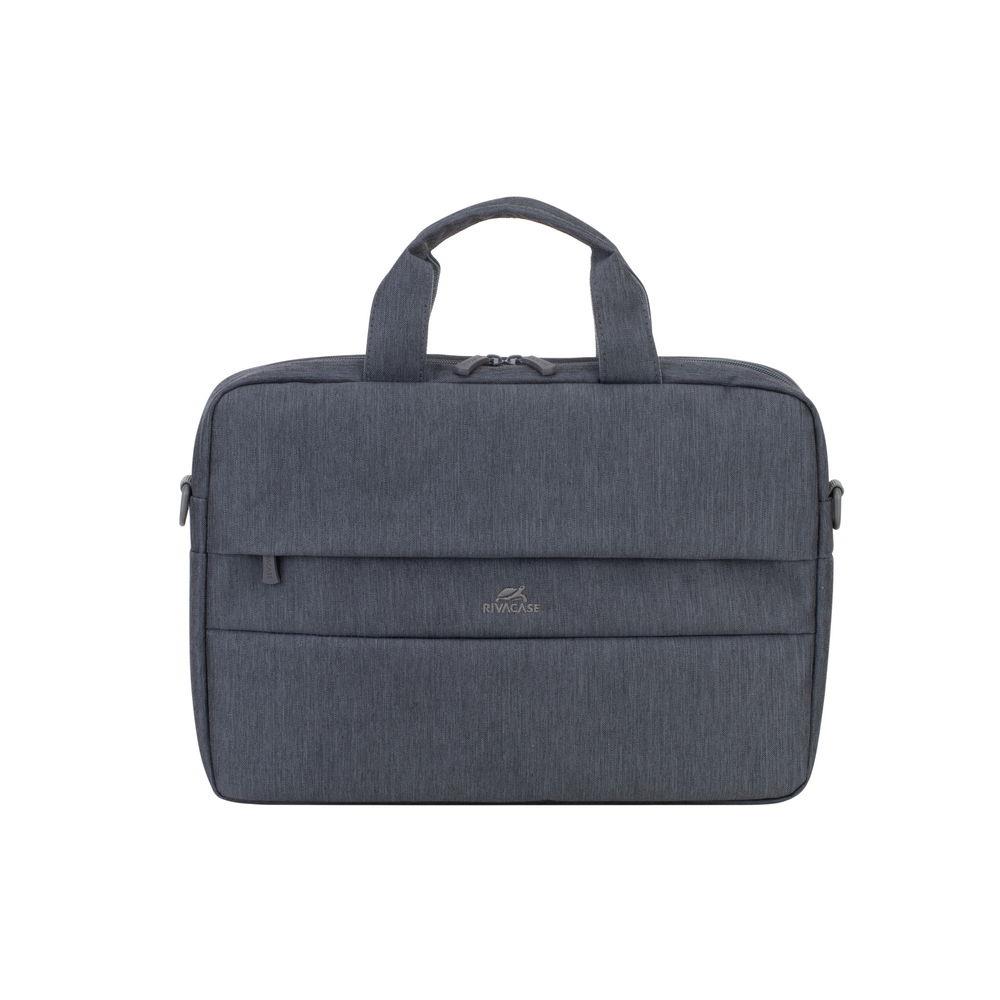 RIVACASE 7522 Dark Grey anti-theft Laptop bag 14 portatīvo datoru soma, apvalks