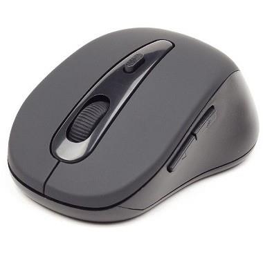 Gembird Bluetooth optical mouse 1600 DPI, black Datora pele