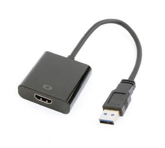 Gembird USB display adapter (USB 3.0->HDMI) black