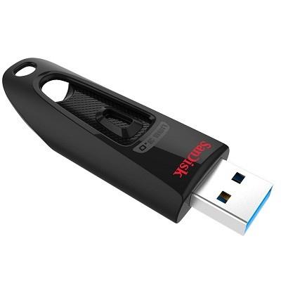 SanDisk Ultra 64GB USB 3.0 Black USB Flash atmiņa