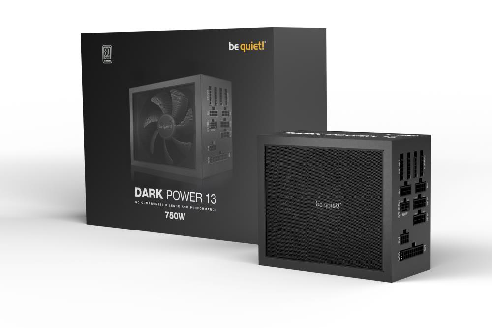 be quiet! Dark Power 13 750W, PC power supply (black, 5x PCIe, cable management, 750 watts) Barošanas bloks, PSU