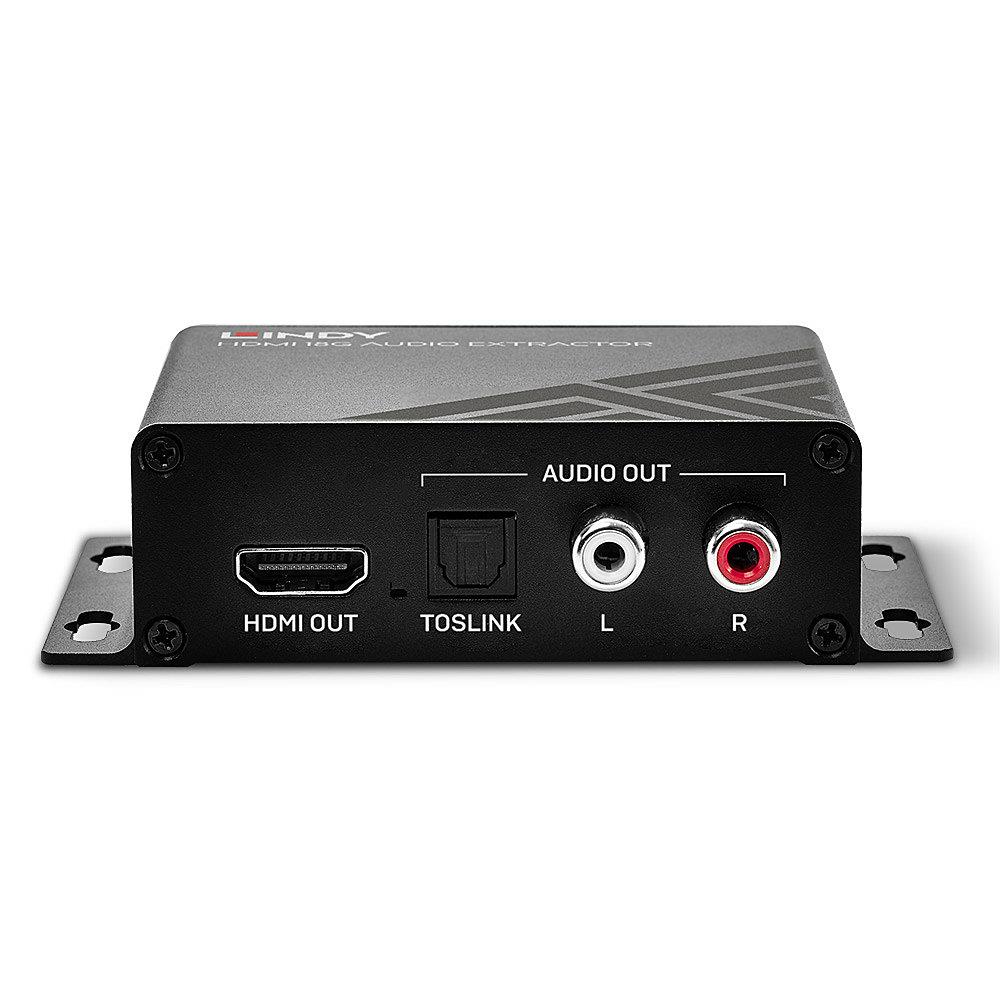 Lindy HDMI 18G Audio Extractor KVM komutators