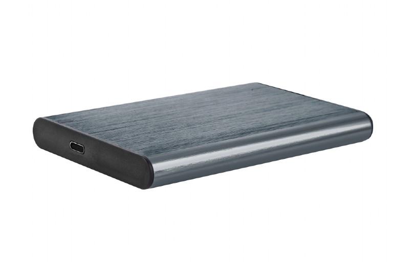 Gembird USB 3.1 2.5' enclosure with USB Type-C port Grey cietā diska korpuss