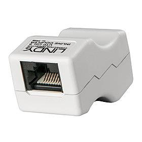 RJ-45 Dopplekuppl. UTP Cat. 6  Cat. 6 ungeschirmt,