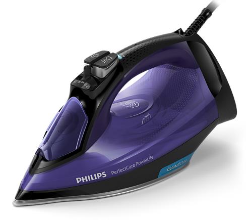 Philips PerfectCare GC3925/30 iron Steam iron SteamGlide Plus soleplate Black,Purple 2500 W Gludeklis