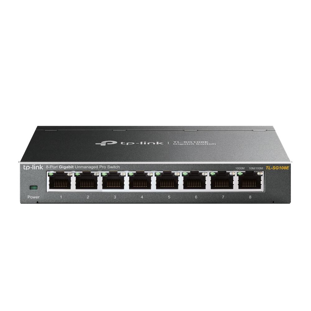 TP-Link TL-SG108E 8x1GbE Smart Switch komutators