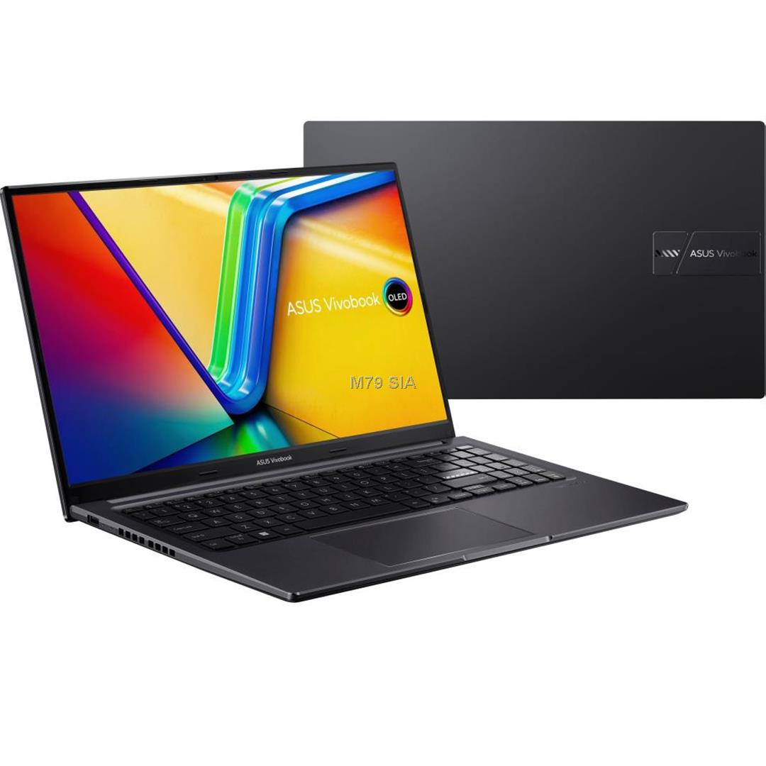 ASUS Vivobook 15 OLED, 2.8K, Ryzen 7, 16 GB, 512 GB, ENG, melna - Portativais dators Vivobook 15 OLED LED Televizors