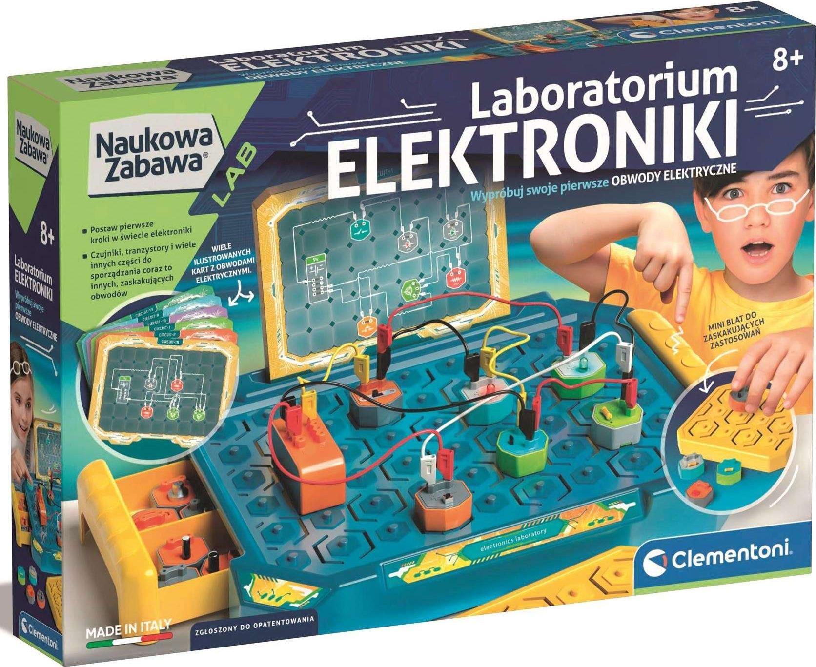 Clementoni Naukowa zabawa - Laboratorium elektroniki 493081 (8005125507276)