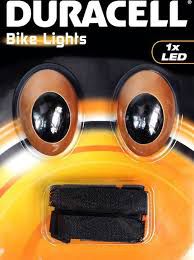 Duracell Duracell Swiatla rowerowe LED M01 zestaw (BIK-M01DU) BIK-M01DU (0884620009199)