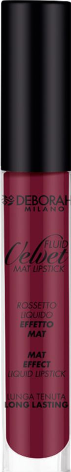 Deborah Milano Fluid Velvet Mat N.09 3.8 g S4502443 (8009518276961) Lūpu krāsas, zīmulis