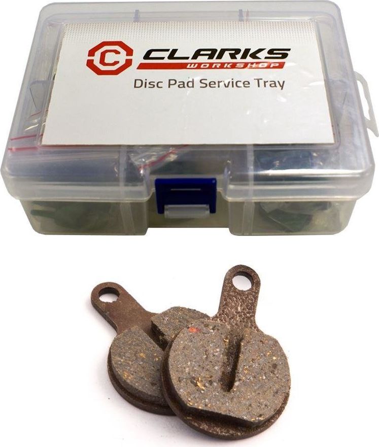 Clarks Klocki hamulcowe CLARK'S TEKTRO (Lyra, IOX) organiczne pudelko 25 par 309213-uniw
