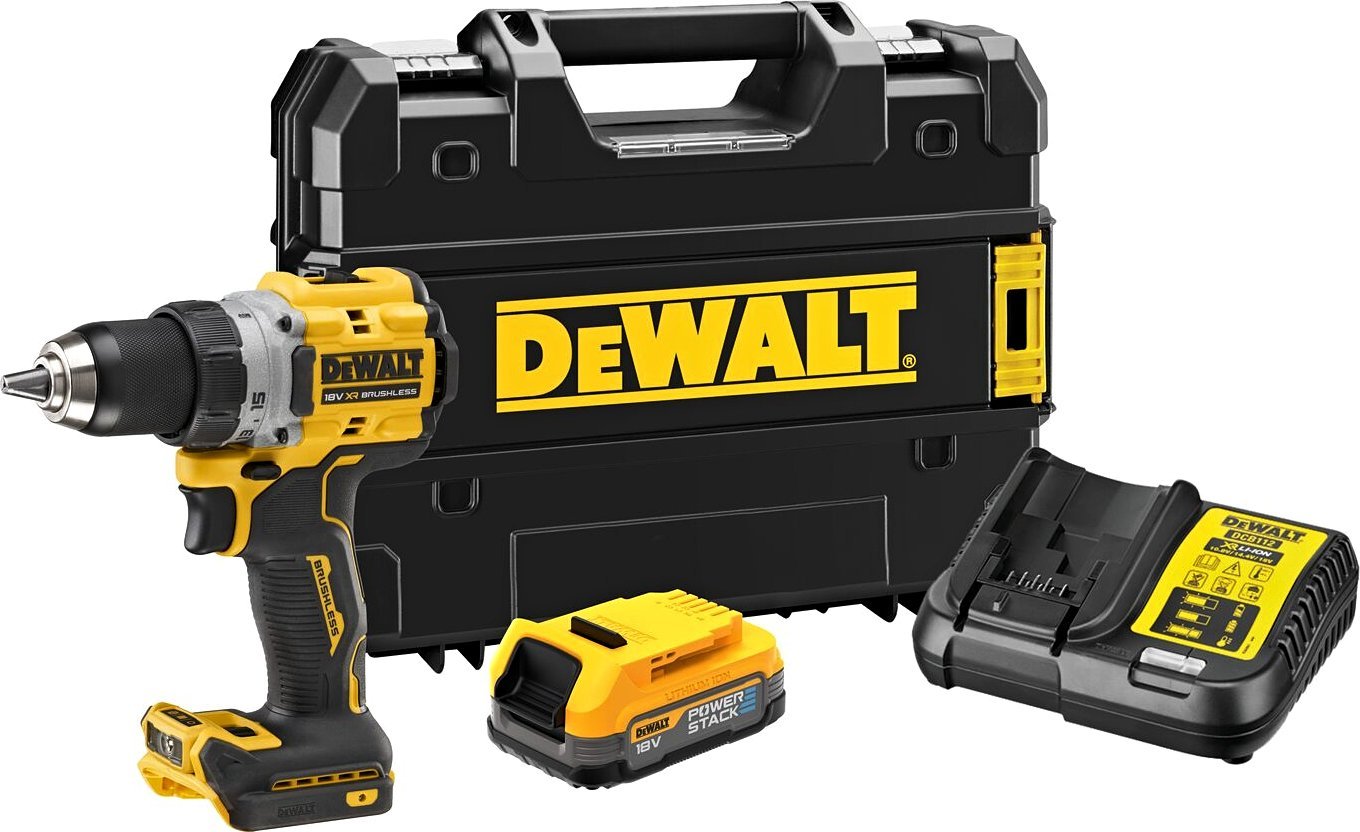 Wiertarko-wkretarka Dewalt DCD800E1T 18 V 1 x akumulator 1.7 Ah