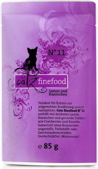 Catz Finefood N.11 Jagniecina i Krolik saszetka 85g 5085 (4260101761590) kaķu barība