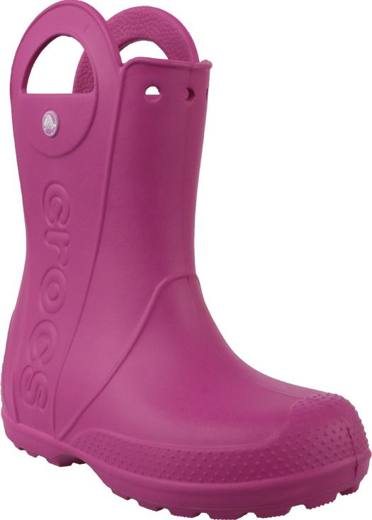 Crocs buty dzieciece Handle Rain Boot rozowe r. 32-33 (12803) 12803-6X0 (887350802504)