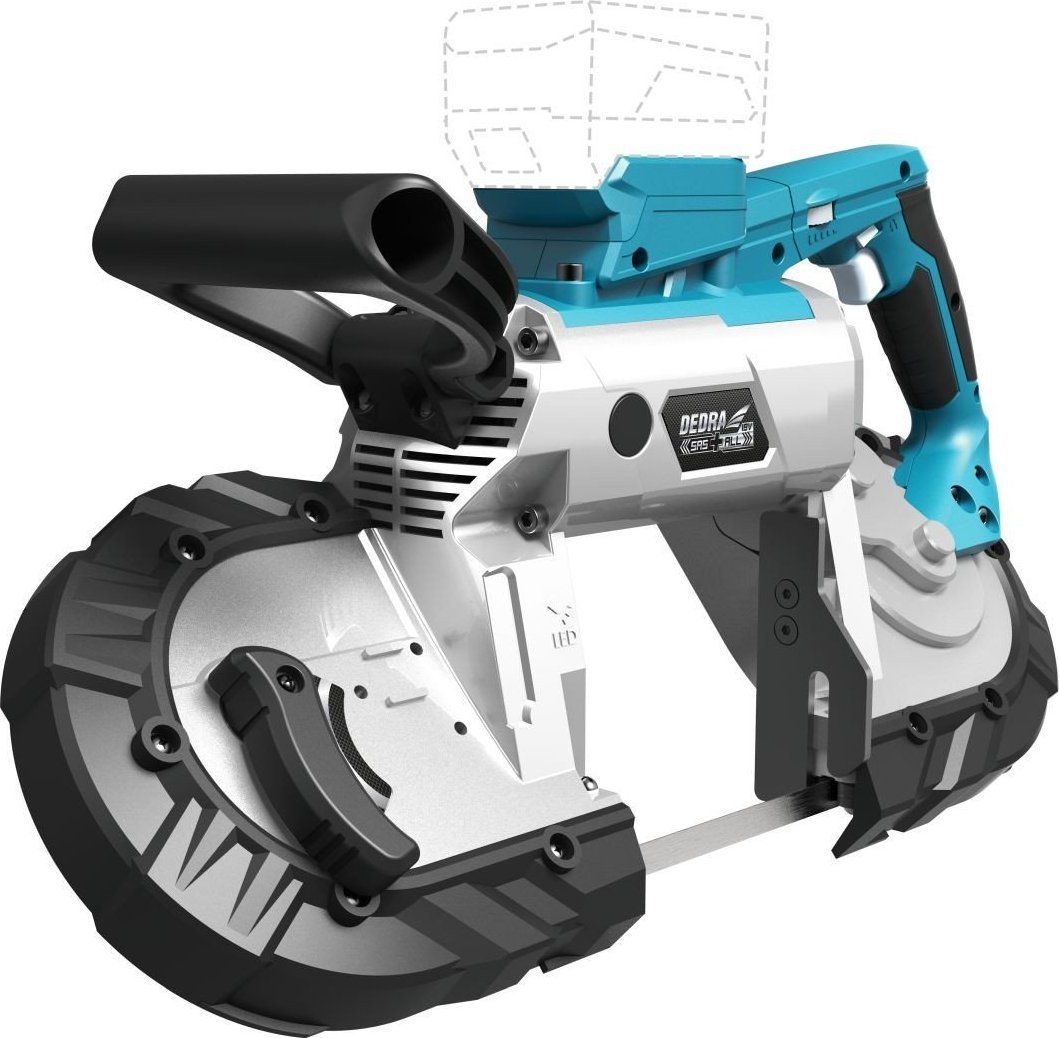 Dedra Akumulatorowa przecinarka do metalu 127mm 18V DED6902 (5902628690203) Elektriskais zāģis