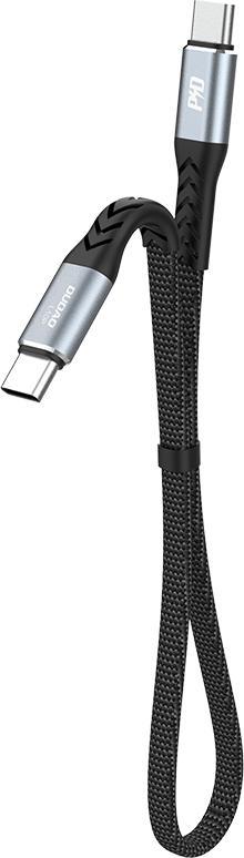 Kabel USB Dudao USB-C - USB-C 1 m Czarny (dudao_20220824145358) dudao_20220824145358 (6973687243869) USB kabelis